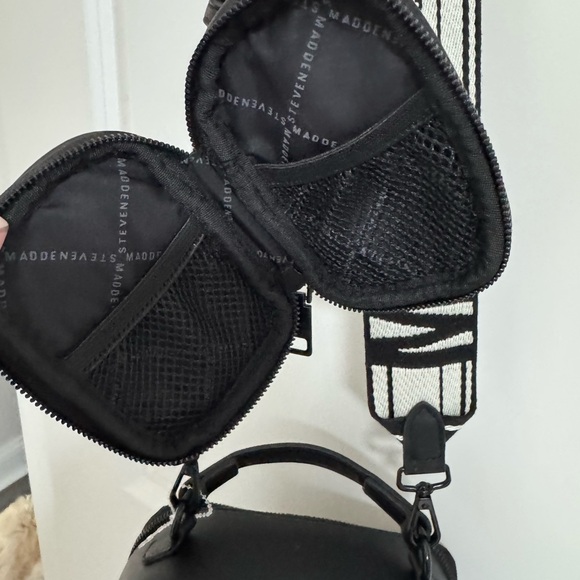 NEW Steve Madden Elegant Black Mini Bag - Picture 7 of 7